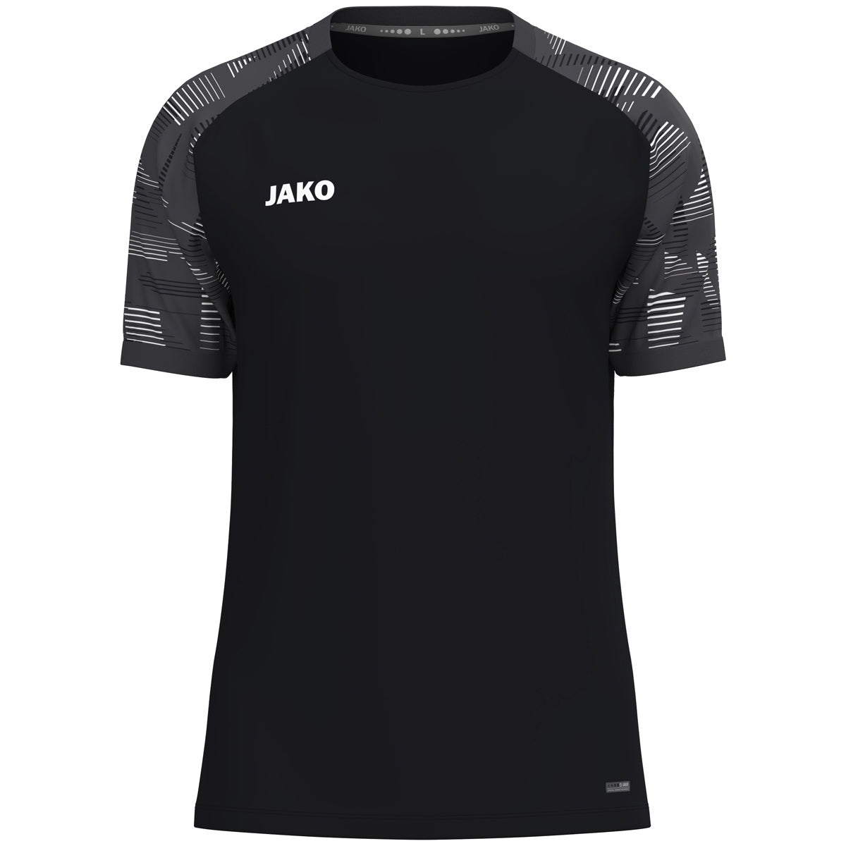 JAKO T-Shirt Sonic – Schwarz (801) (vorne)