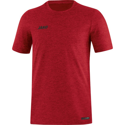 JAKO T-Shirt Premium Basics – Rot (vorne)