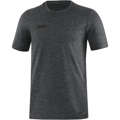JAKO T-Shirt Premium Basics – Grau (21) (vorne)