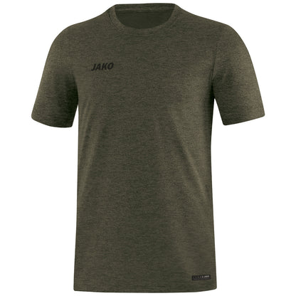 JAKO T-Shirt Premium Basics – Grün (vorne)