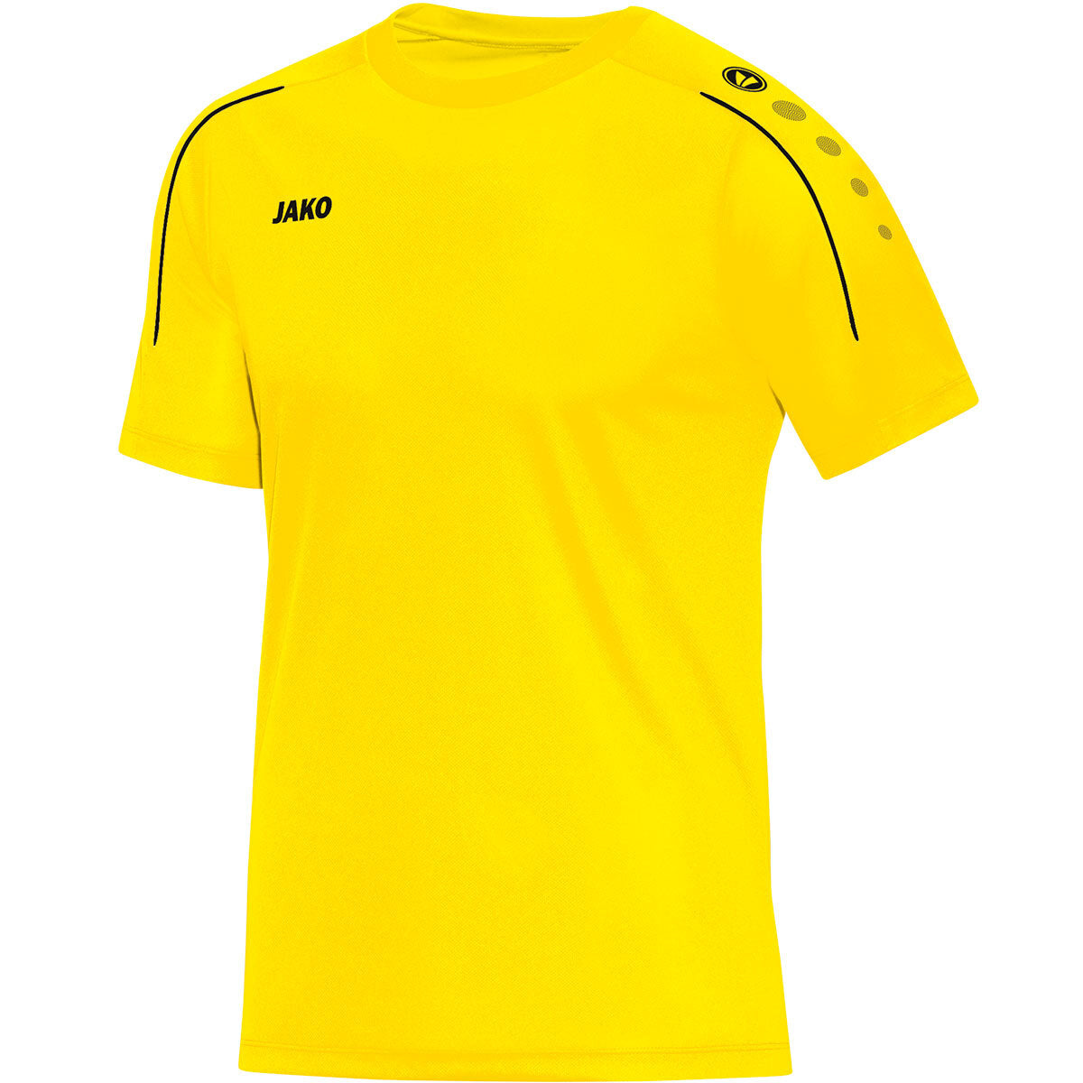 JAKO T-Shirt Classico – Gelb (vorne)