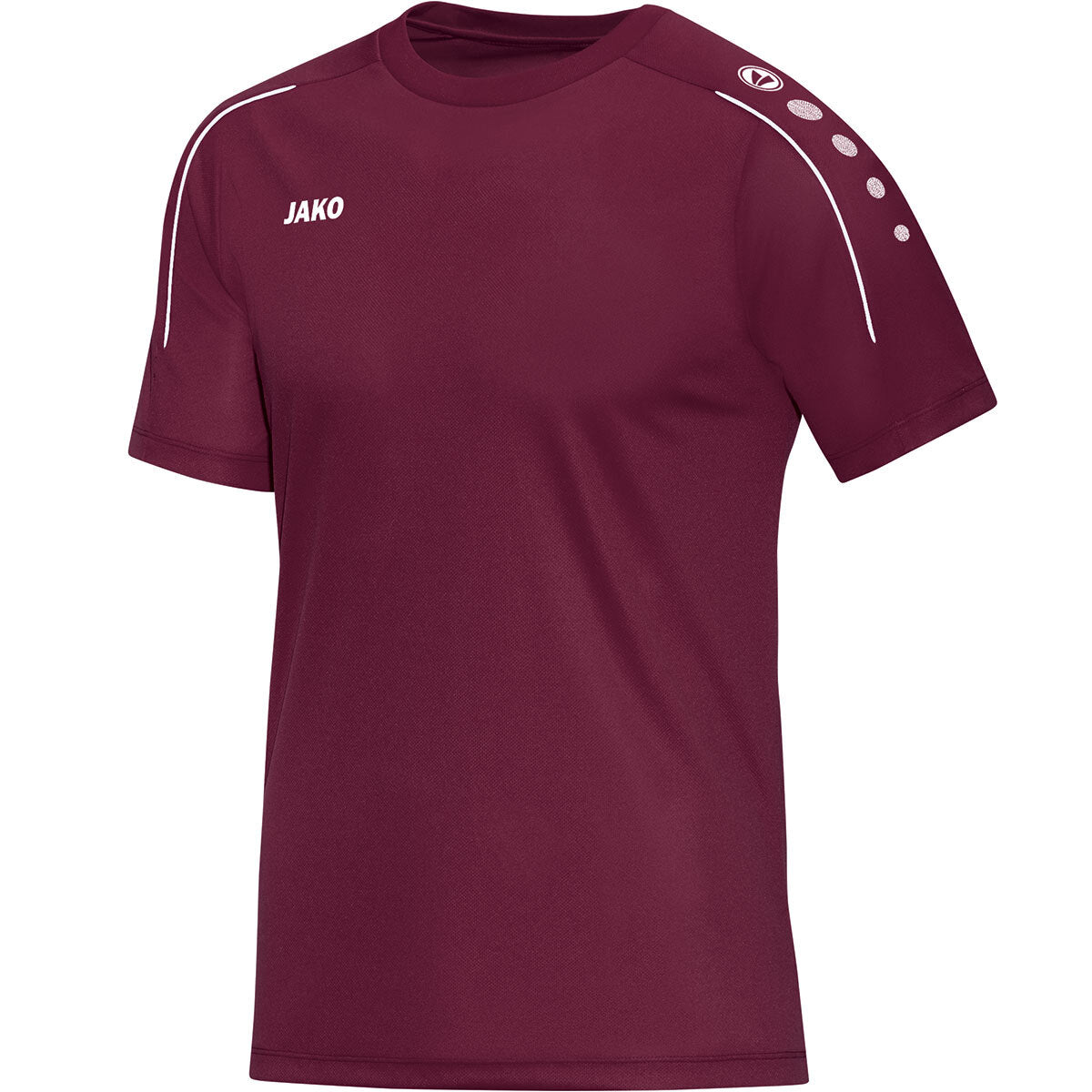 JAKO T-Shirt Classico – Rot (vorne)