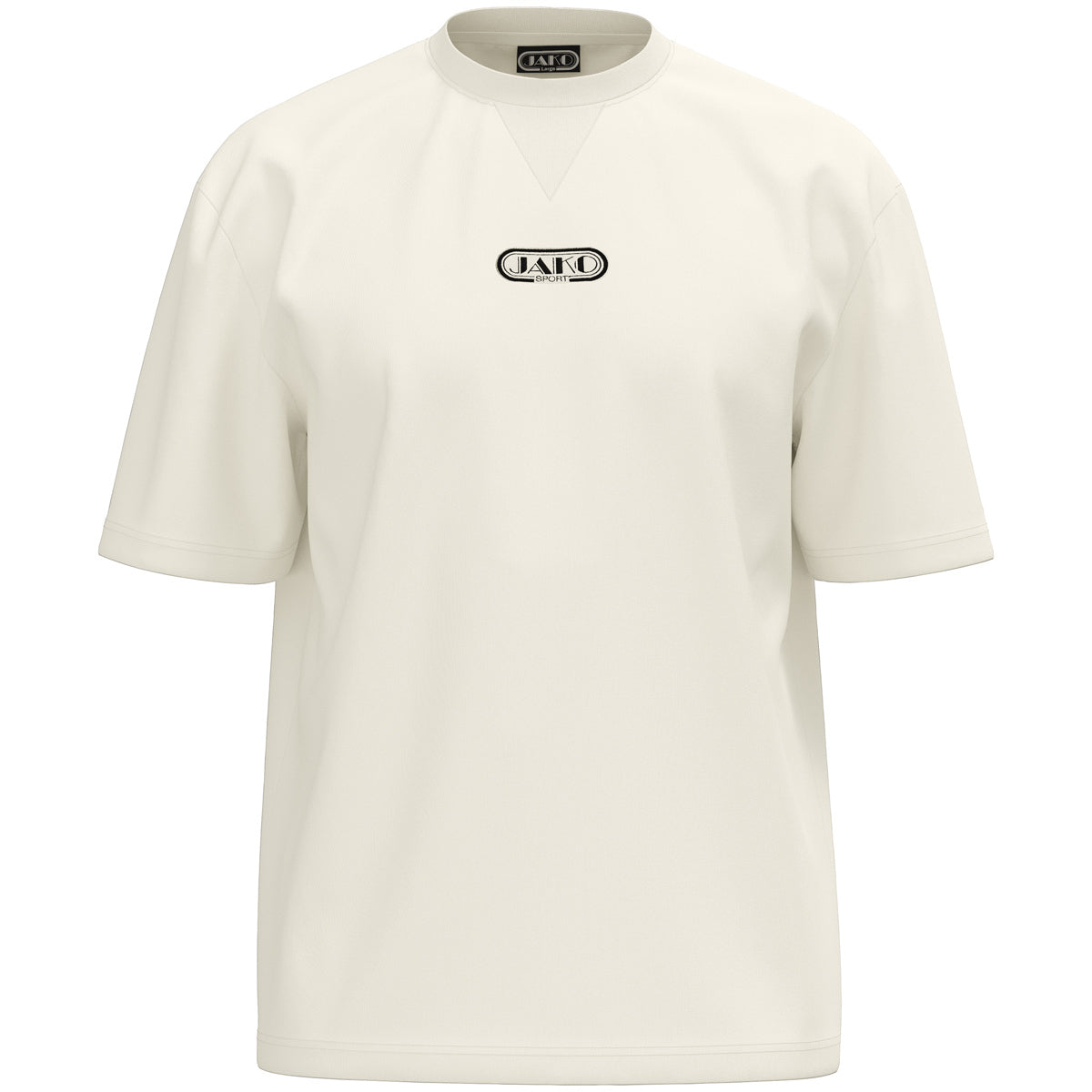 JAKO T-Shirt Wardrobe – Weiß (vorne)
