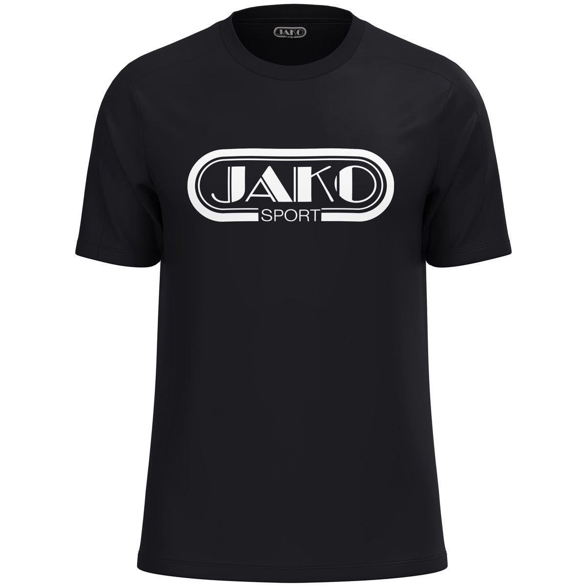 JAKO T-Shirt Promo 2.0 – Schwarz (vorne)
