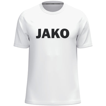 JAKO Funktionsshirt Promo 2.0 – Weiß (vorne)