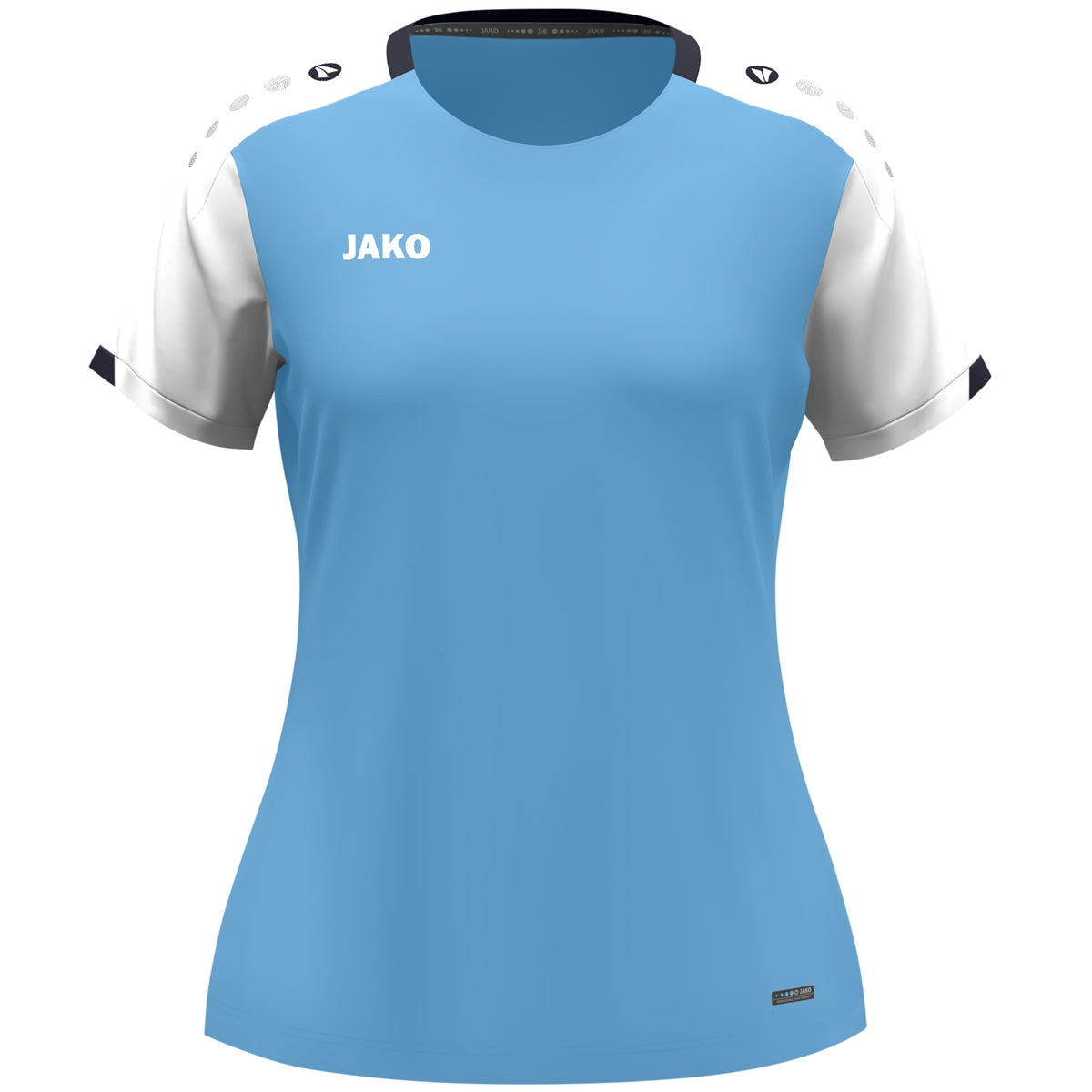 JAKO T-Shirt Dynamic Damen – Blau (431) (vorne)