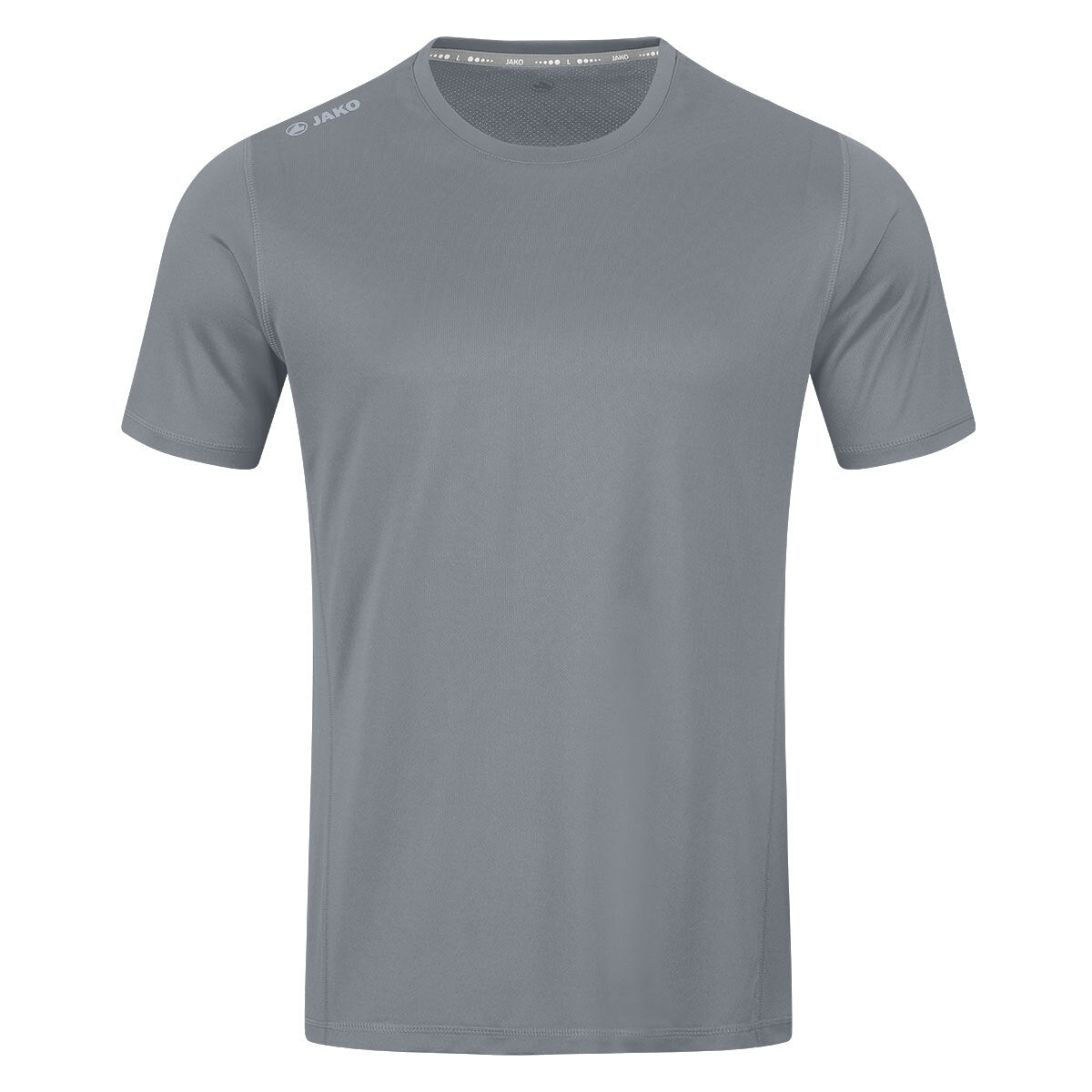JAKO T-Shirt Run 2.0 – Grau (vorne)