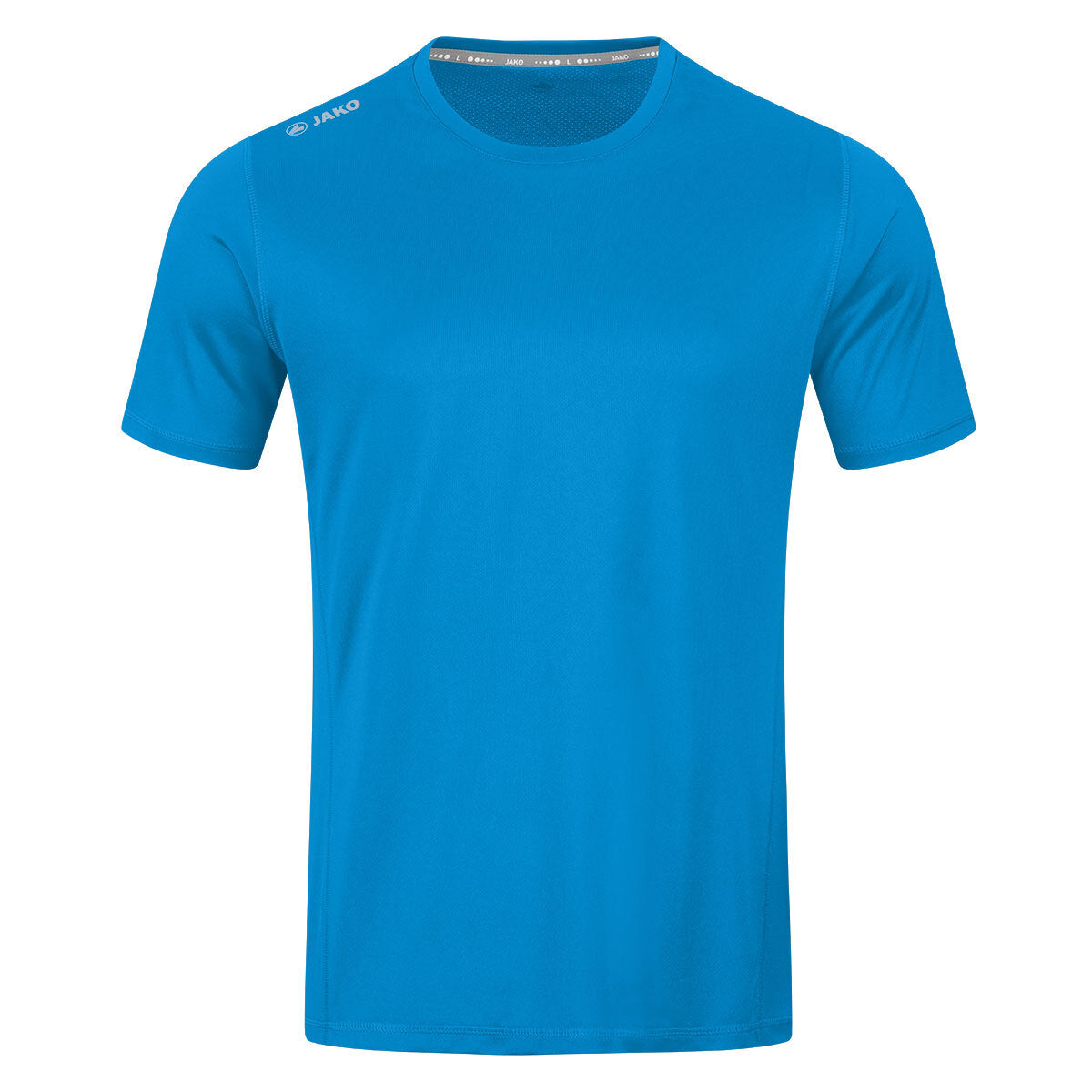 JAKO T-Shirt Run 2.0 – Blau (89) (vorne)