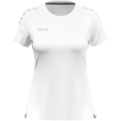 JAKO T-Shirt Light Flow Damen – Weiß (vorne)