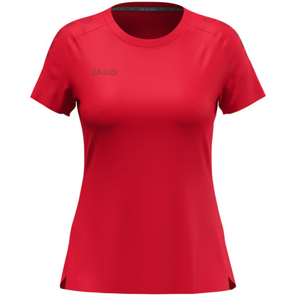 JAKO T-Shirt Light Flow Damen – Rot (vorne)