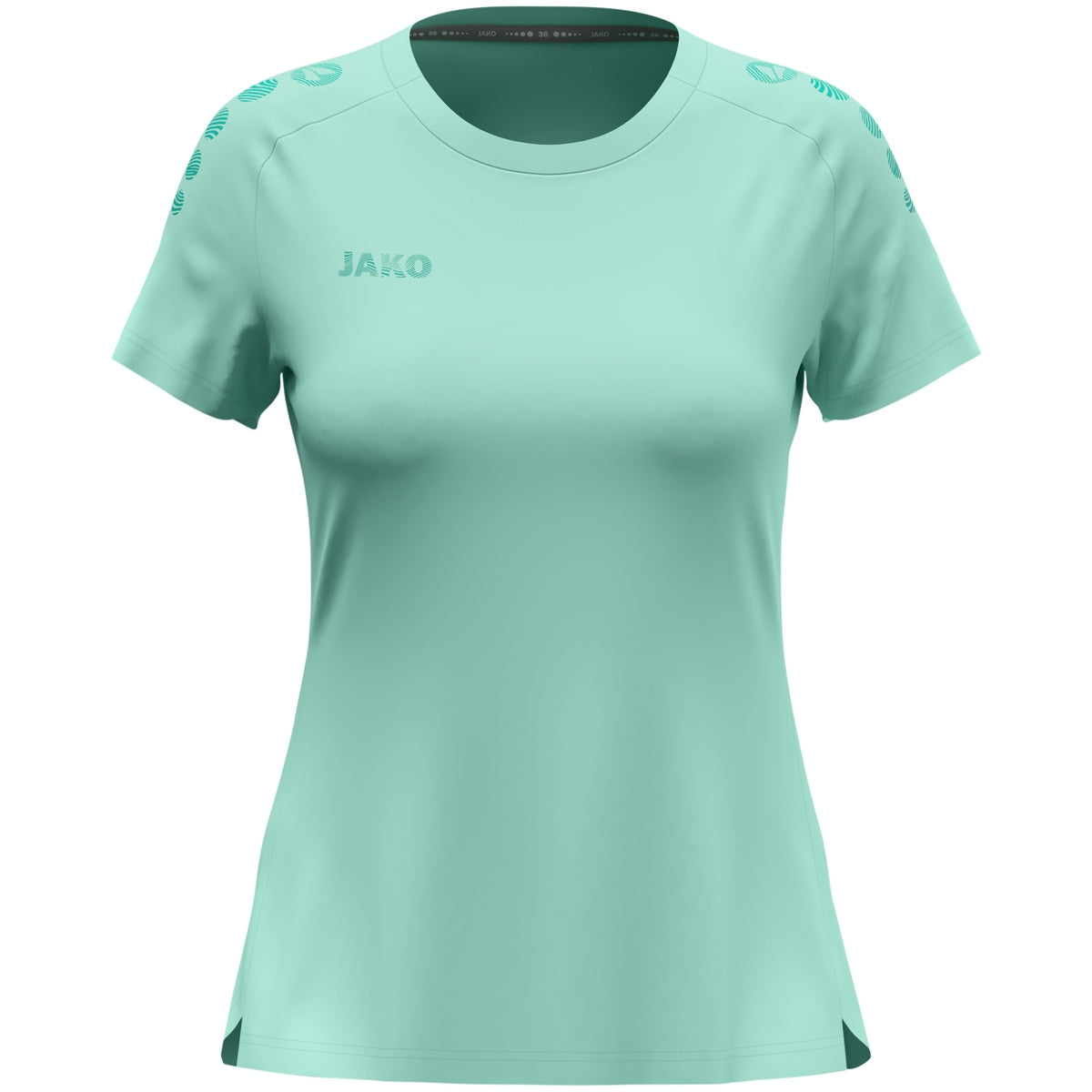 JAKO T-Shirt Light Flow Damen – Grün (vorne)