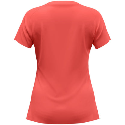 JAKO T-Shirt Light Flow Damen – Orange (hinten)