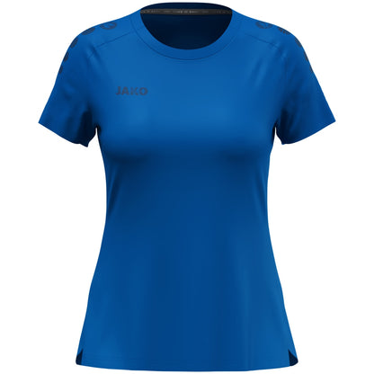 JAKO T-Shirt Light Flow Damen – Blau (400) (vorne)