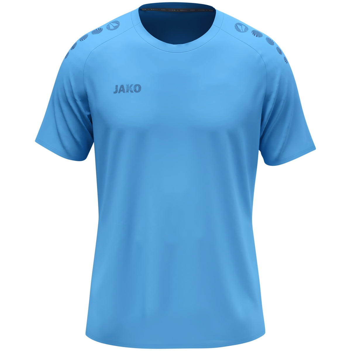 JAKO T-Shirt Light Flow – Blau (430) (vorne)