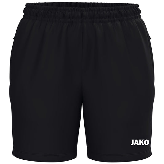 JAKO Webshort One Damen – Schwarz (vorne)