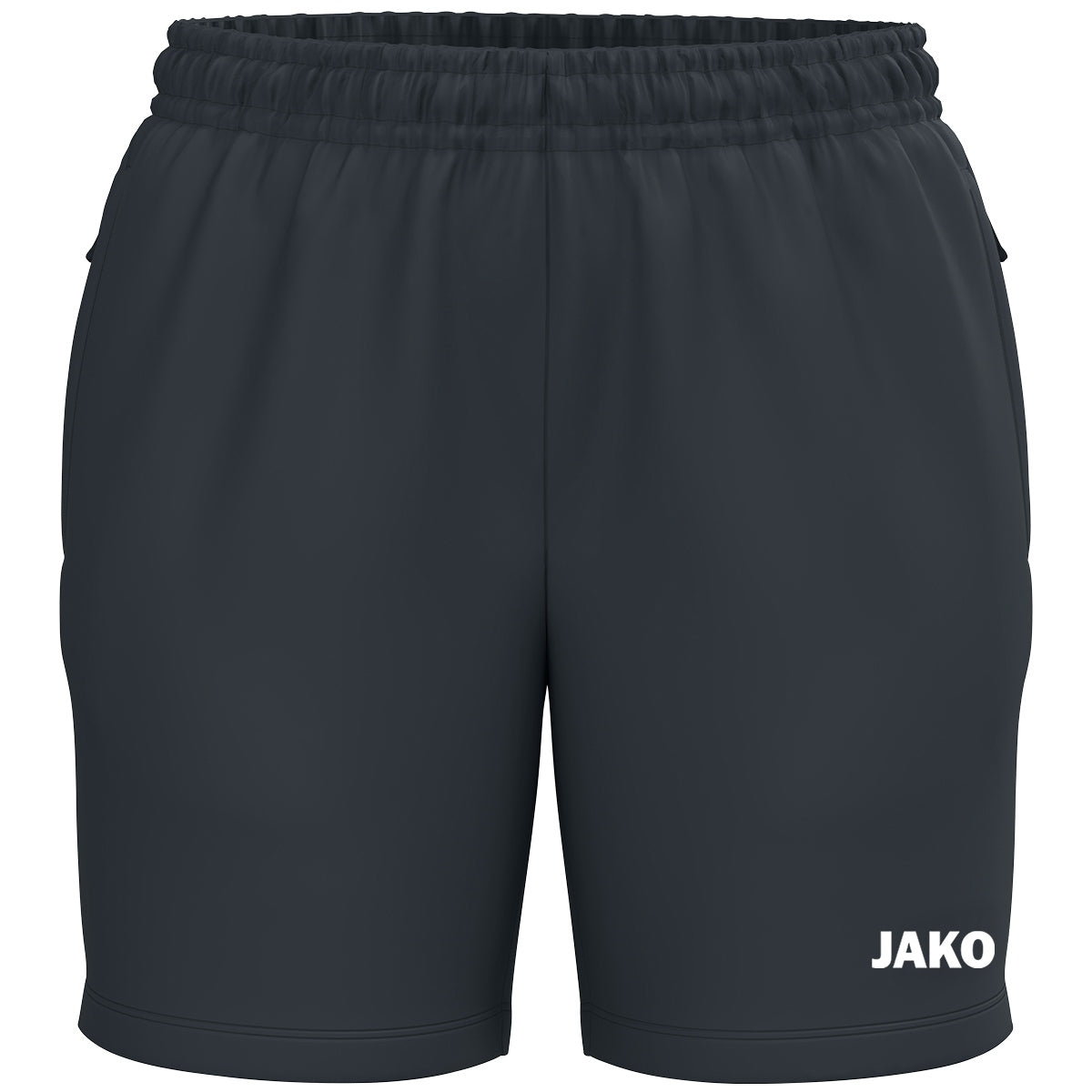 JAKO Webshort One Damen – Grau (vorne)