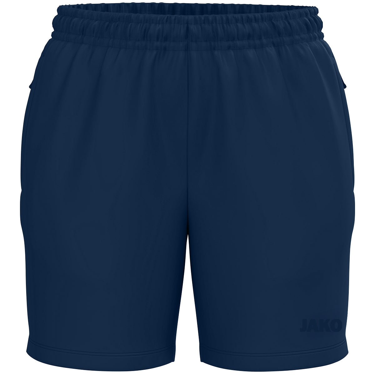 JAKO Webshort One Damen – Blau (930) (vorne)