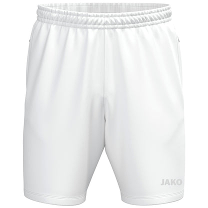 JAKO Webshort One – Weiß (vorne)