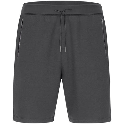 JAKO Short Pro Casual – Grau (vorne)