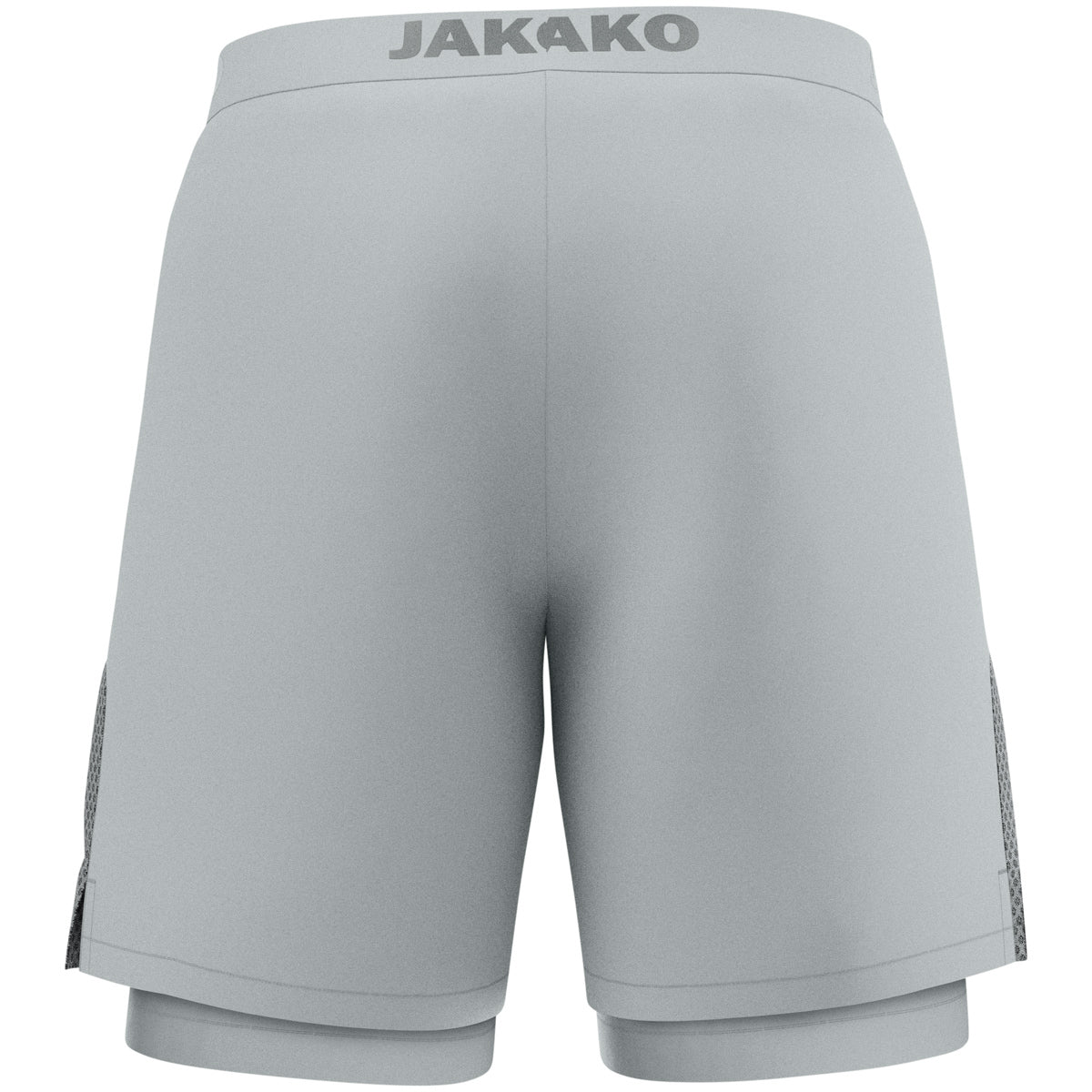 JAKO 2-in-1 Short Power – Grau (hinten)