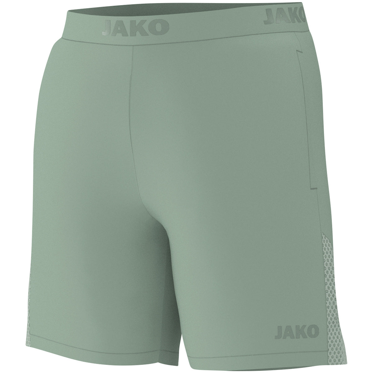 JAKO Running Short Power – Grün (vorne)