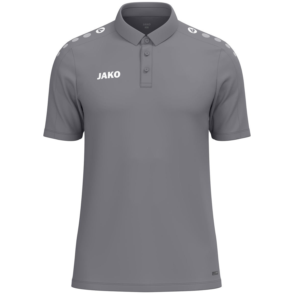 JAKO Polo One – Grau (vorne)