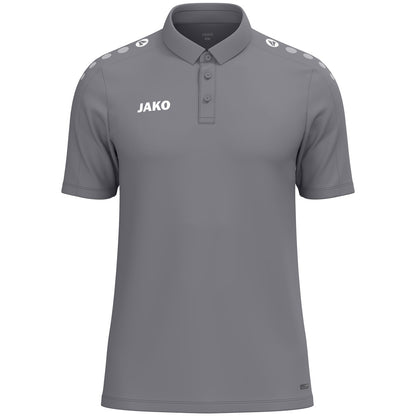 JAKO Polo One – Grau (vorne)