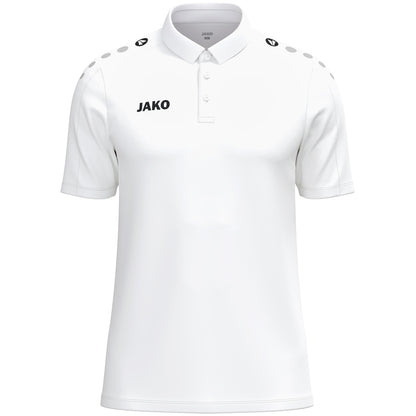 JAKO Polo One Cotton – Weiß (vorne)