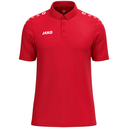 JAKO Polo One Cotton – Rot (vorne)