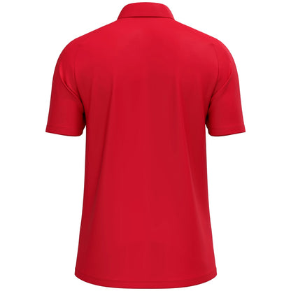 JAKO Polo One Cotton – Rot (hinten)