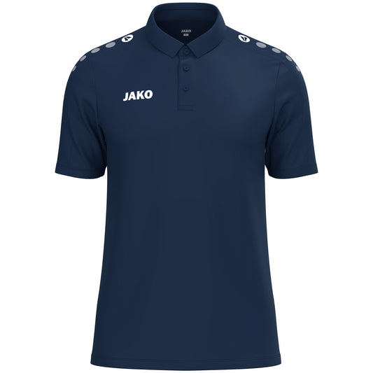 JAKO Polo One Cotton – Blau (900) (vorne)