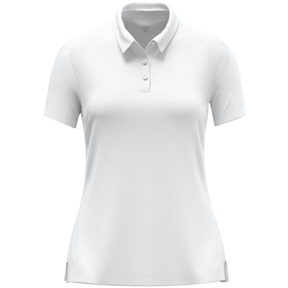 JAKO Polo Uni Damen – Weiß (vorne)