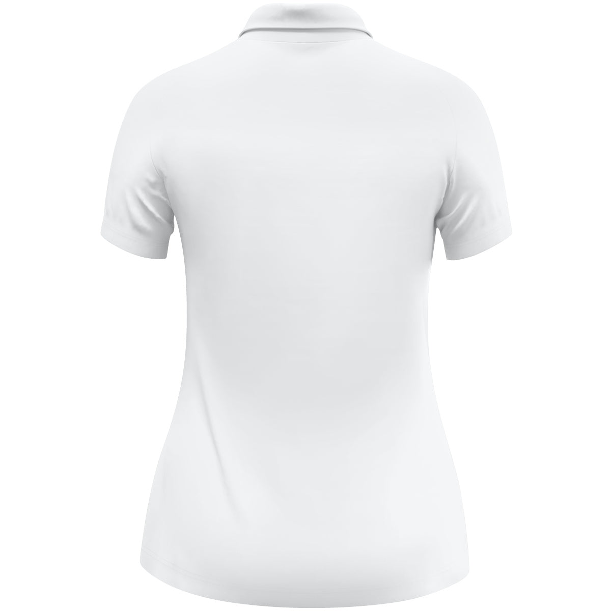 JAKO Polo Uni Damen – Weiß (hinten)