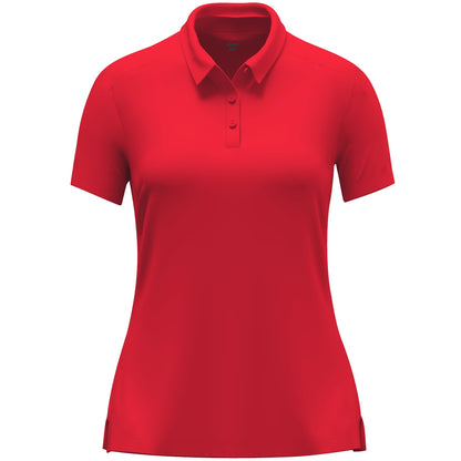 JAKO Polo Uni Damen – Rot (vorne)