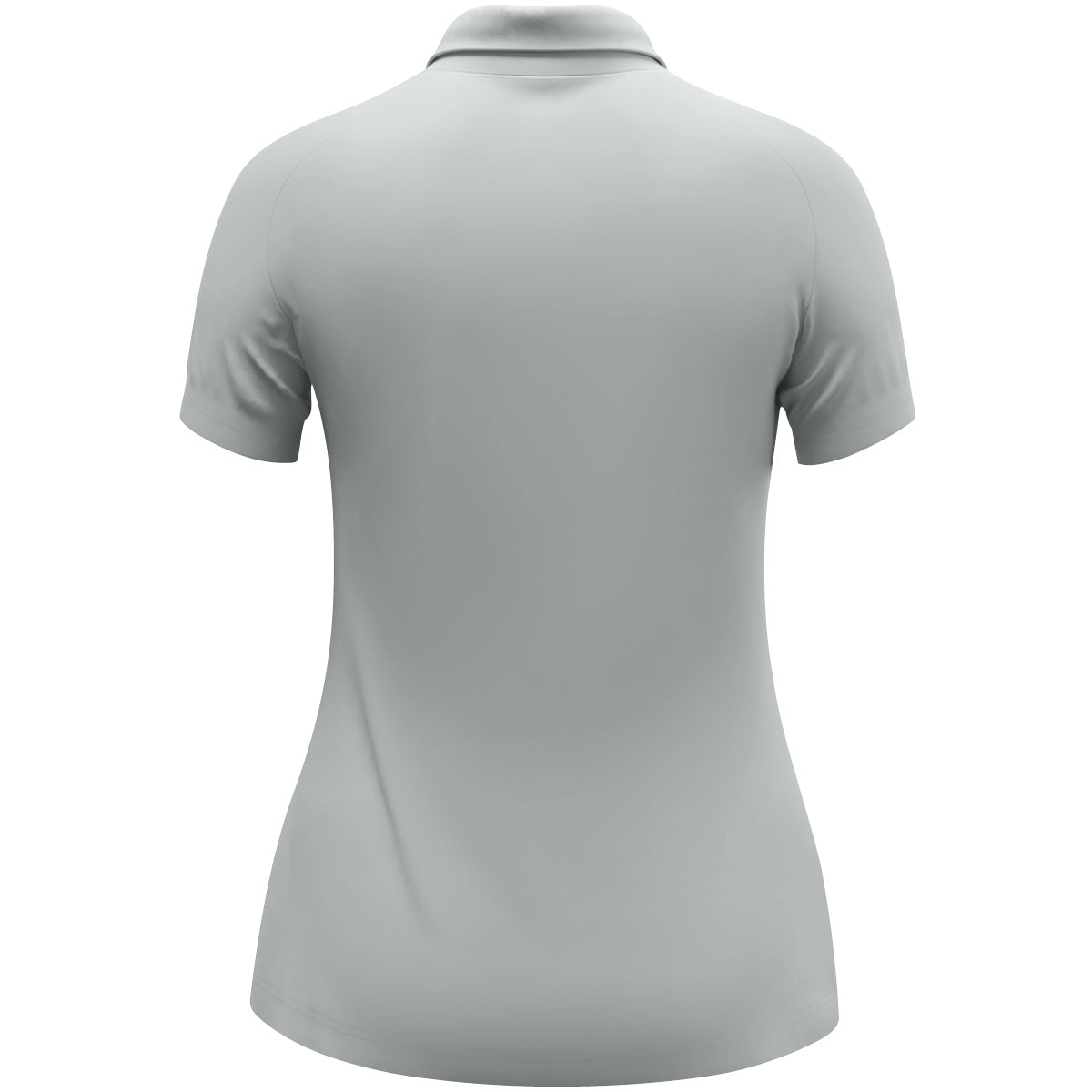 JAKO Polo Uni Damen – Grau (522) (hinten)