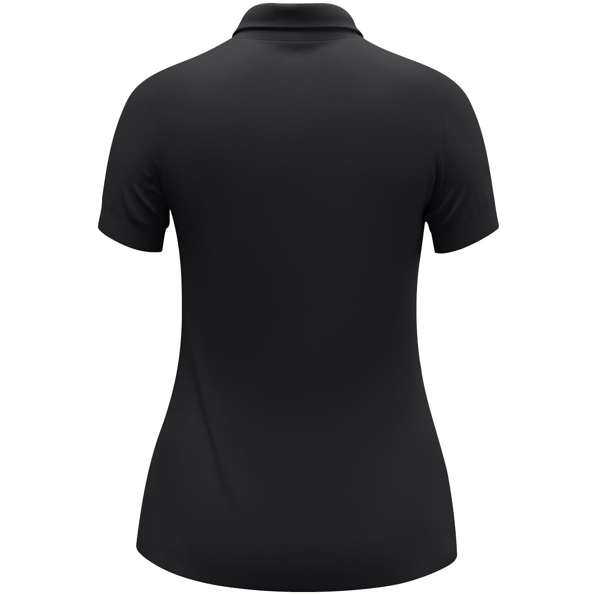 JAKO Polo Uni Damen – Schwarz (hinten)