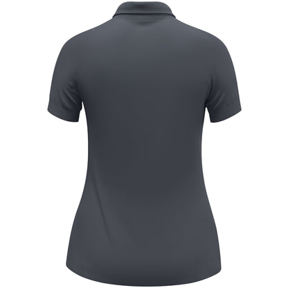 JAKO Polo Uni Damen – Grau (830) (hinten)