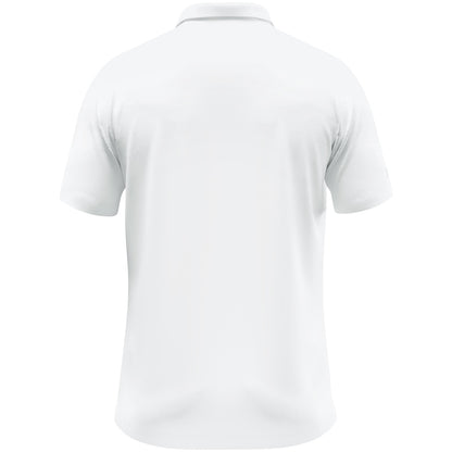 JAKO Polo Uni – Weiß (hinten)