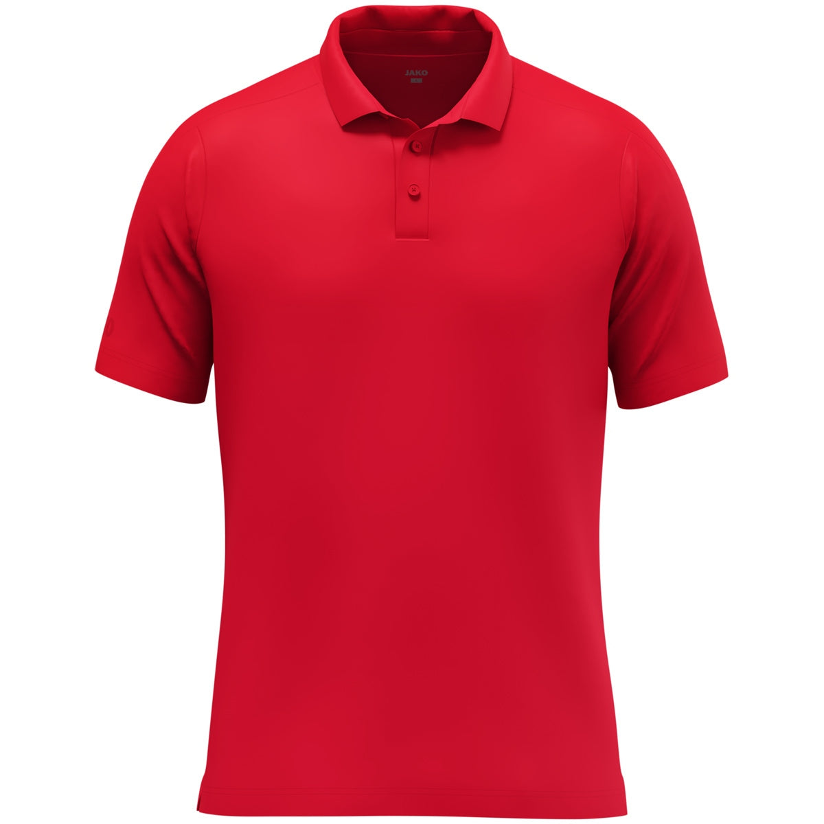 JAKO Polo Uni – Rot (vorne)