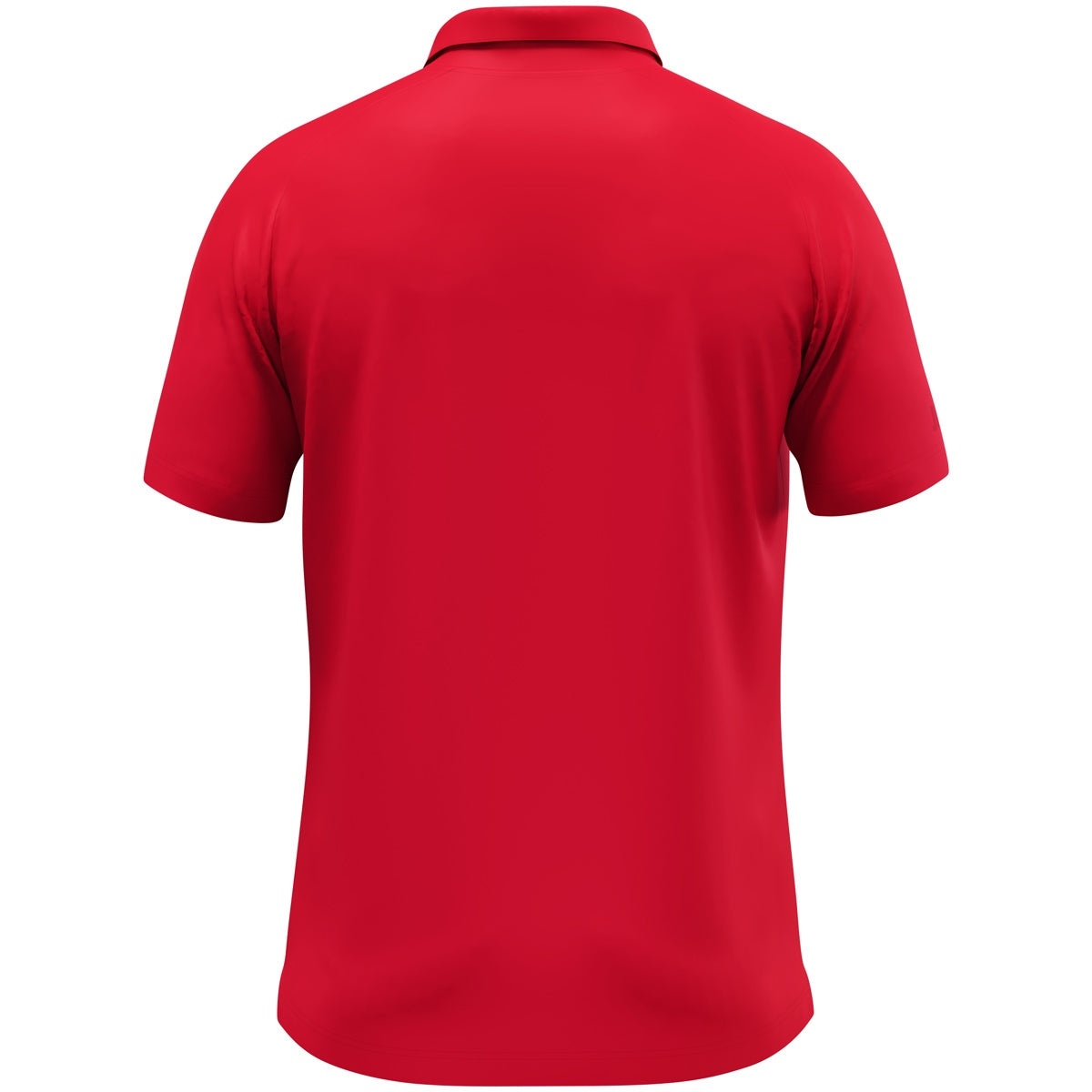 JAKO Polo Uni – Rot (hinten)