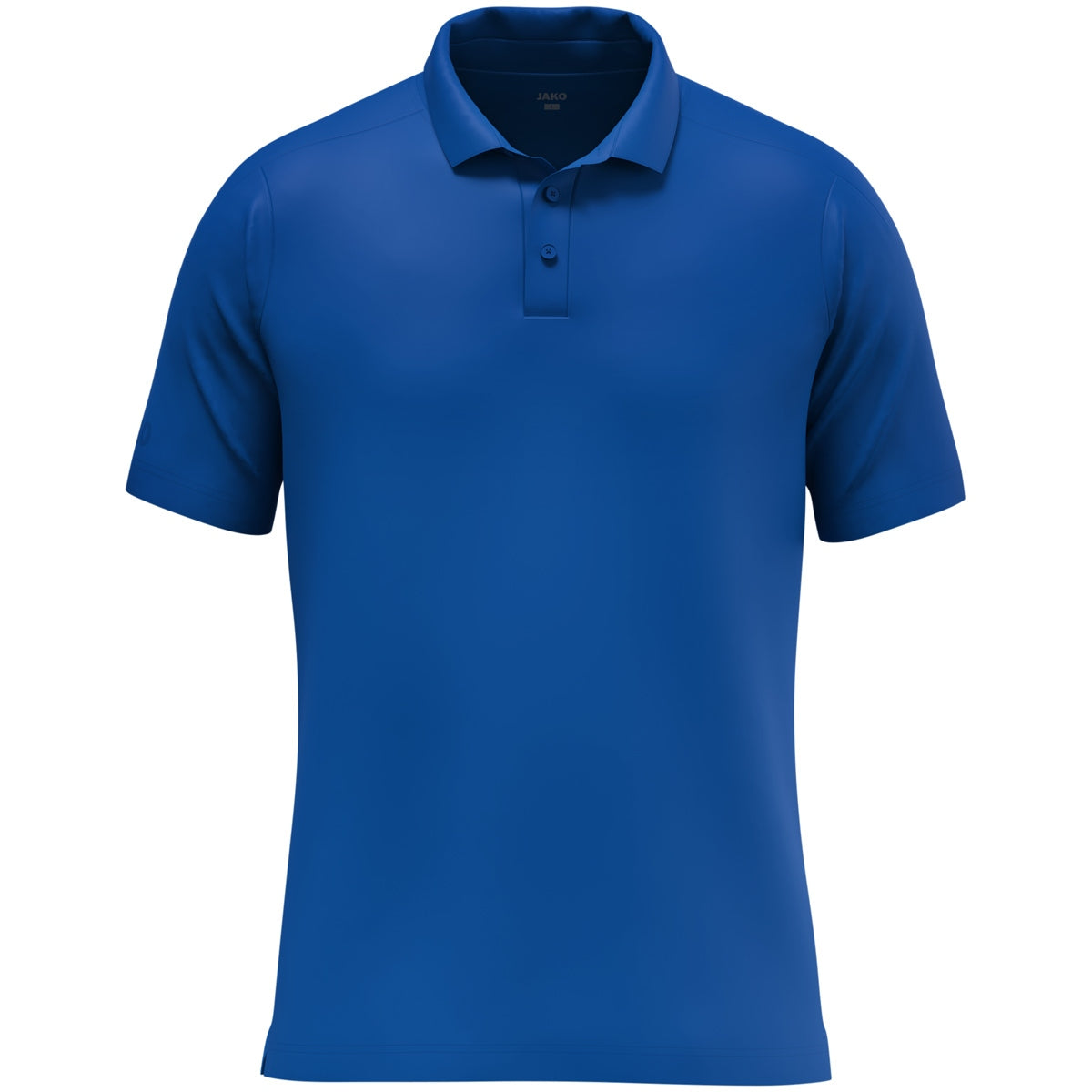 JAKO Polo Uni – Blau (400) (vorne)