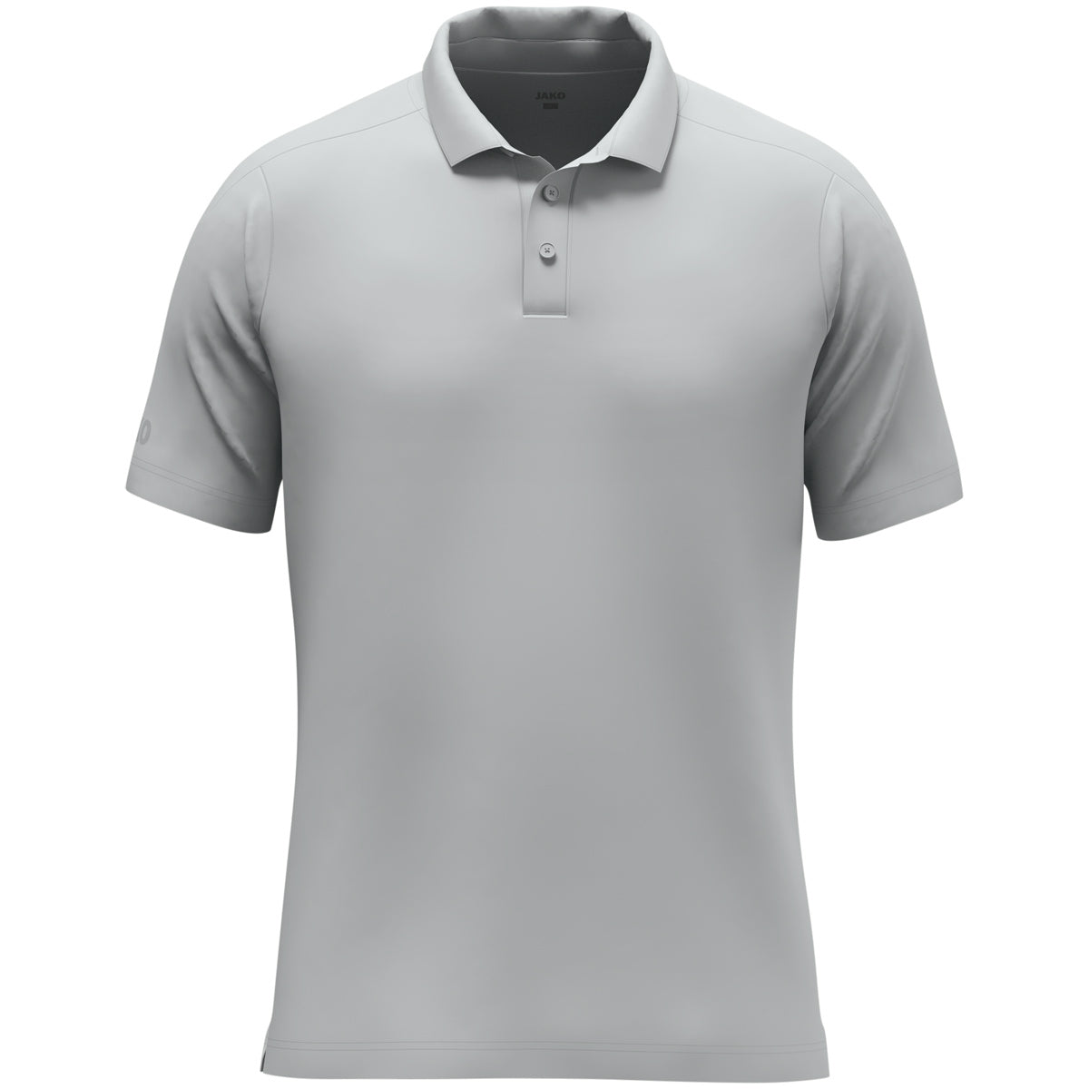 JAKO Polo Uni – Grau (522) (vorne)