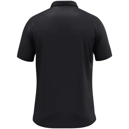 JAKO Polo Uni – Schwarz (hinten)