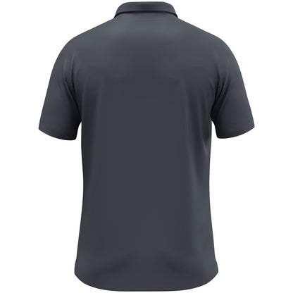 JAKO Polo Uni – Grau (830) (hinten)