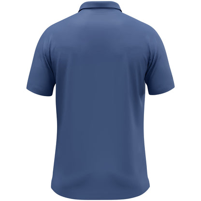 JAKO Polo Uni – Blau (919) (hinten)