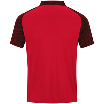 JAKO Polo Performance – Rot (hinten)