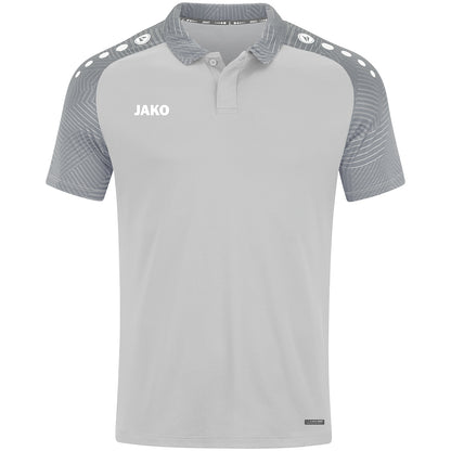 JAKO Polo Performance – Grau (vorne)