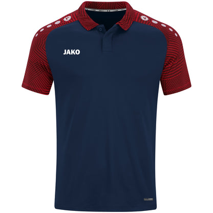 JAKO Polo Performance – Blau (909) (vorne)