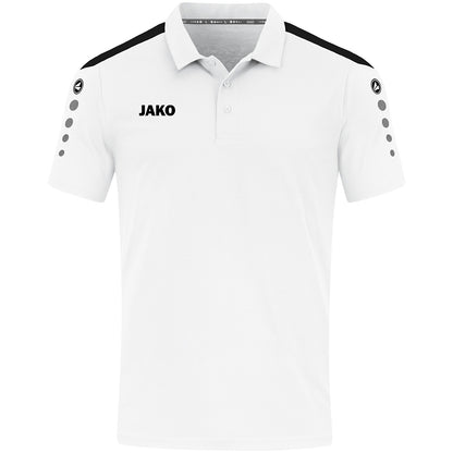 JAKO Polo Power – Weiß (vorne)