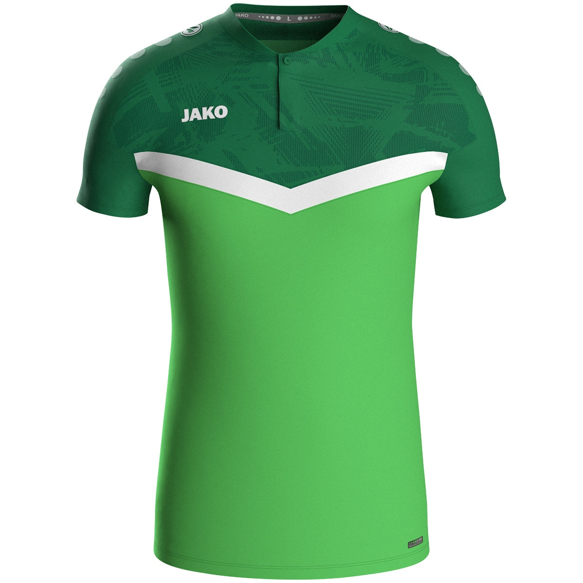 JAKO Polo Iconic – Grün (vorne)